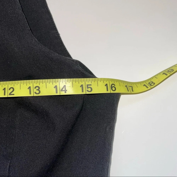 Banana Republic NWOT Black Pocket Sleeveless Midi Sheath Dress 8 Women’s - Picture 8 of 13